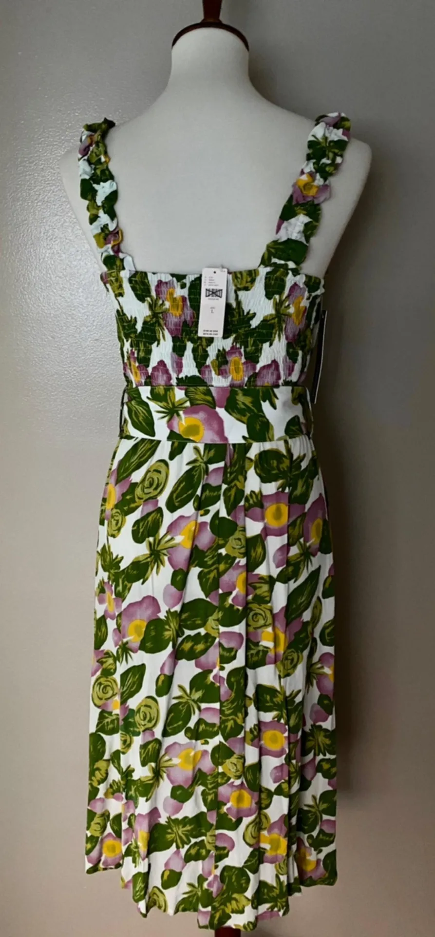 Faithfull Mae Belted Midi Dress - Image 9