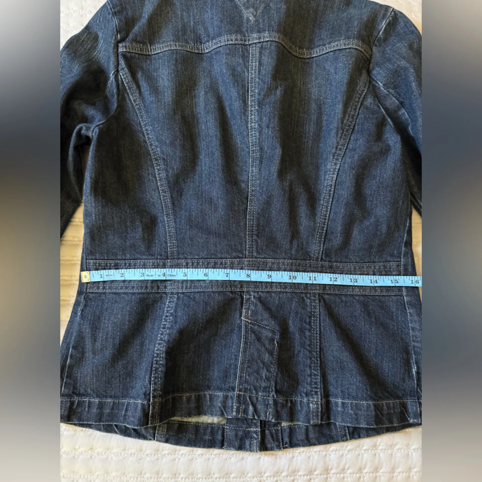 Tommy Hilfiger‎ Denim Jean Jacket. Size M - Image 10