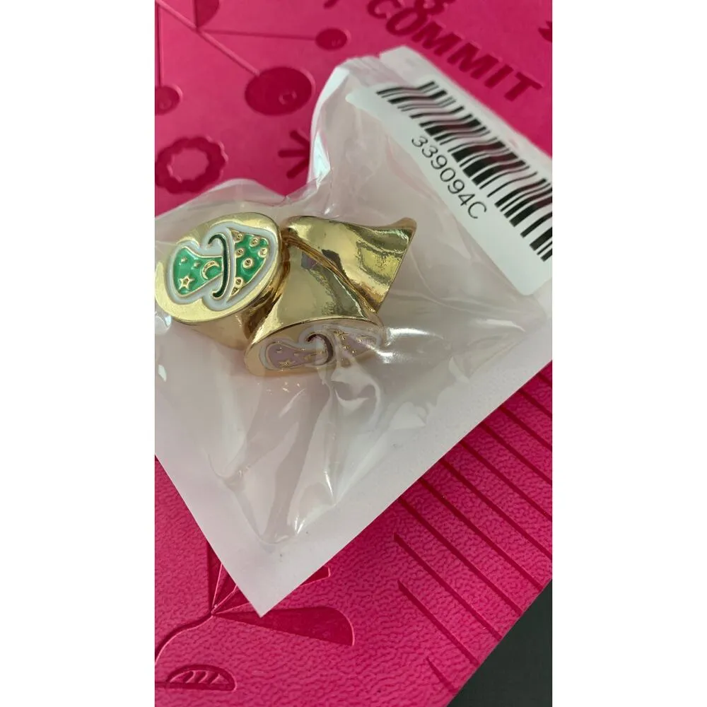 Chunky Mushroom Rings Set Of Three - Garden Cottage Jewelry #BN2 - Image 5