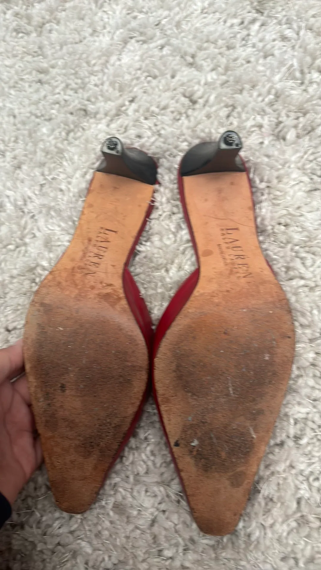 Ralph Lauren Kitten Heels - Image 3