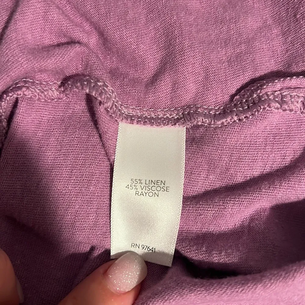 J‎ Jill linen T-shirt . Size M - Image 6