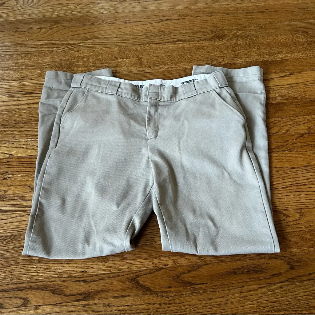 Dickies 776F Slim Fit khaki pants - Image 6