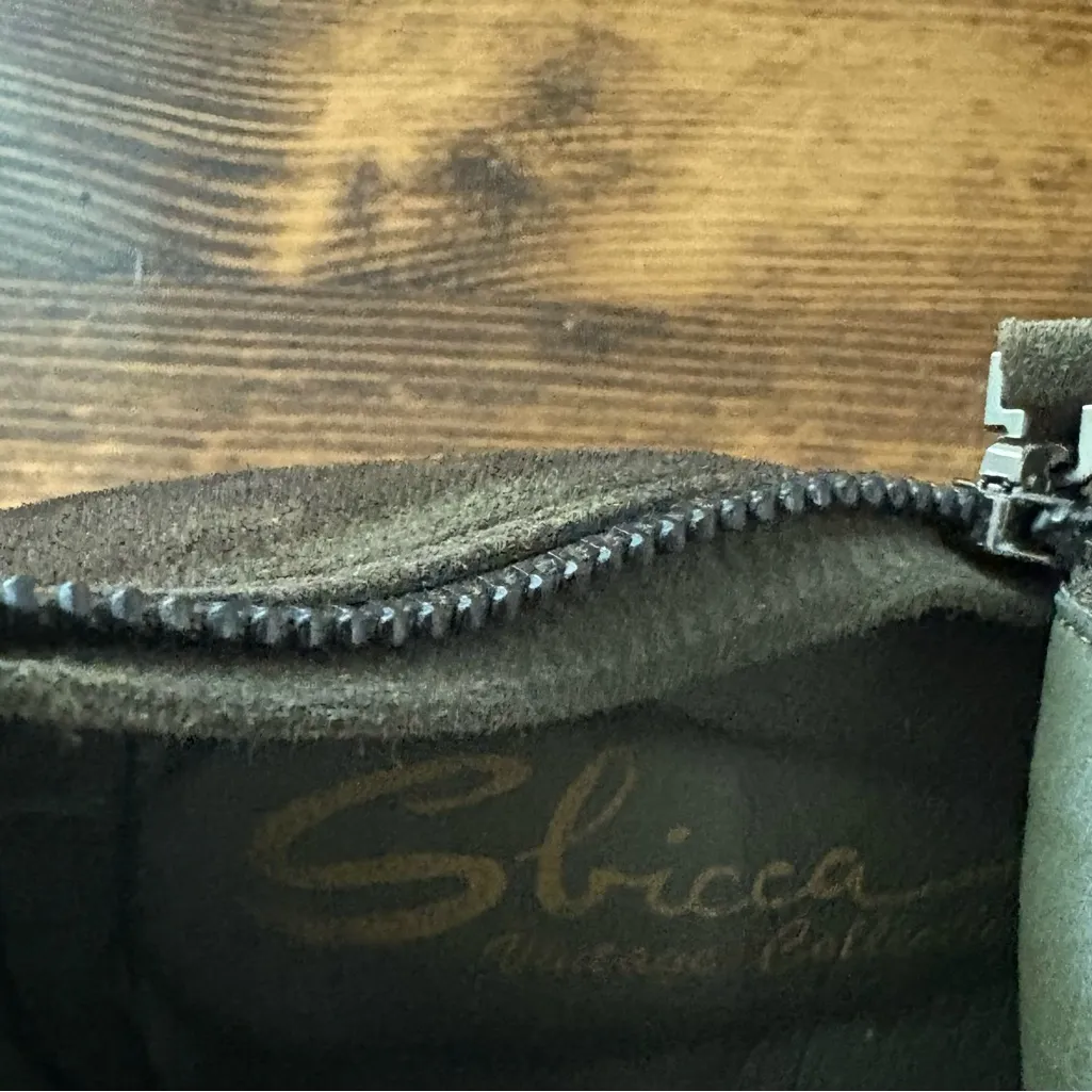 Sbicca Millie Brown Heeled Ankle Boots Size 8.5‎ - Image 10