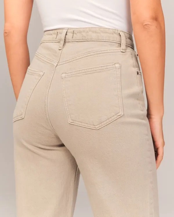 Abercrombie Curve Love 90s Relaxed Jeans - Image 2