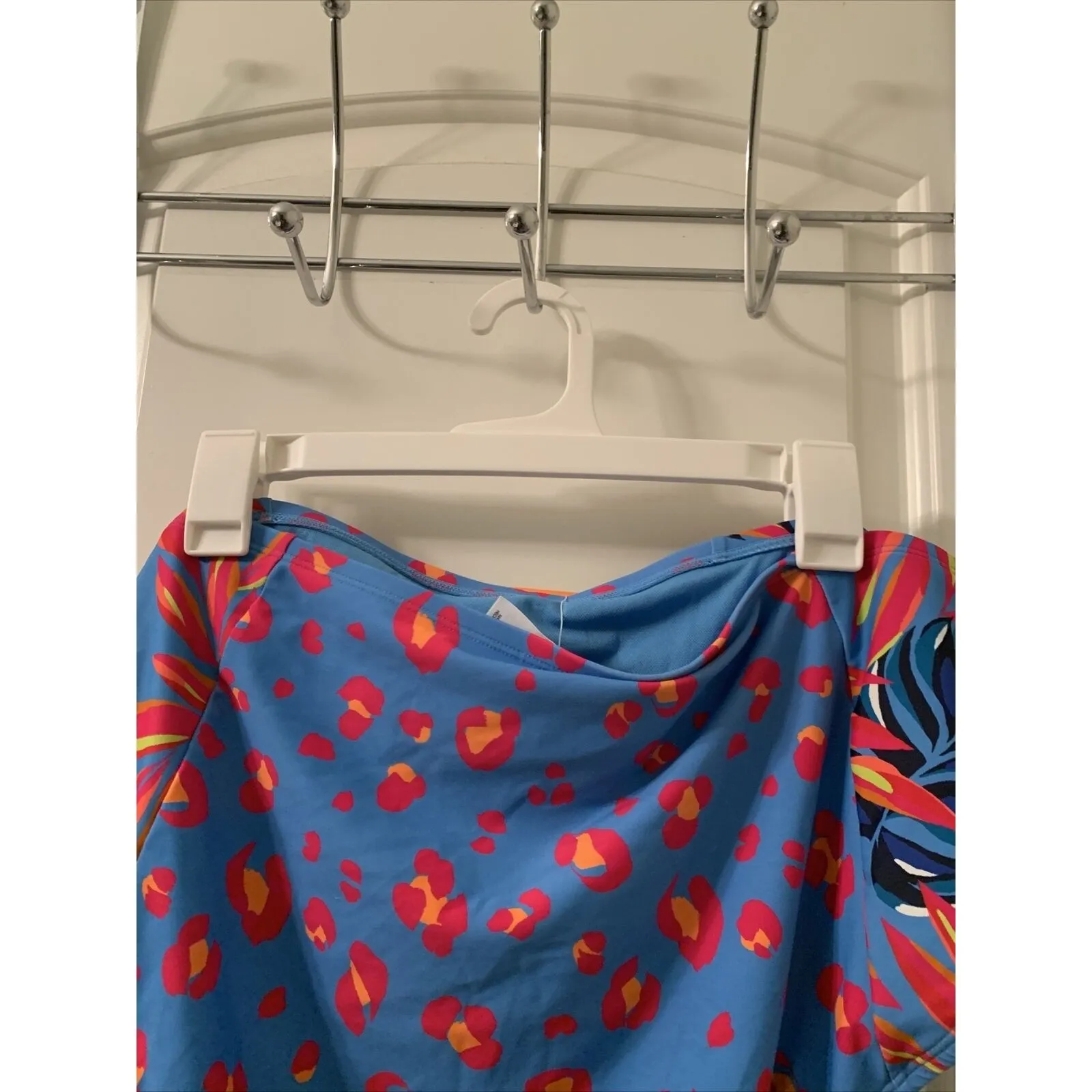 Tabitha Brown Women's Tropical Leopard Print Swim Bikini Bottom Size 3X - Image 16