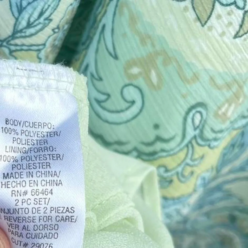 Vintage Studio I sleeveless paisley print midi dress Women’s Sz 16W - Image 8