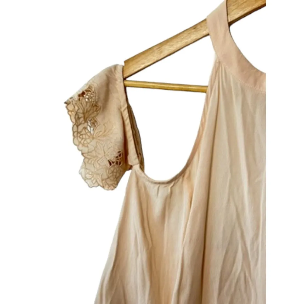 ASTR The Label Alesandra Halter Top Shirt Blush Pink Women's Small - Image 6