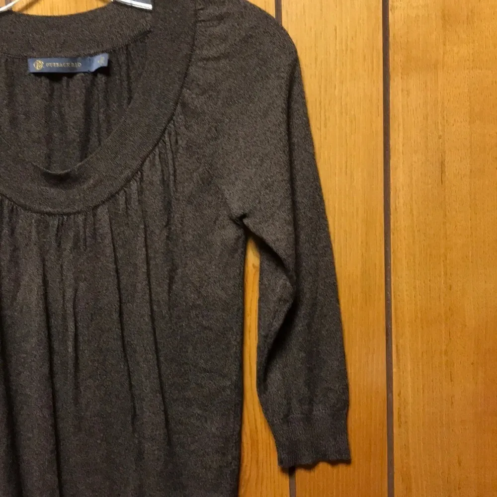 Outback Red brown 3/4 sleeve scoop neck pullover - Image 6