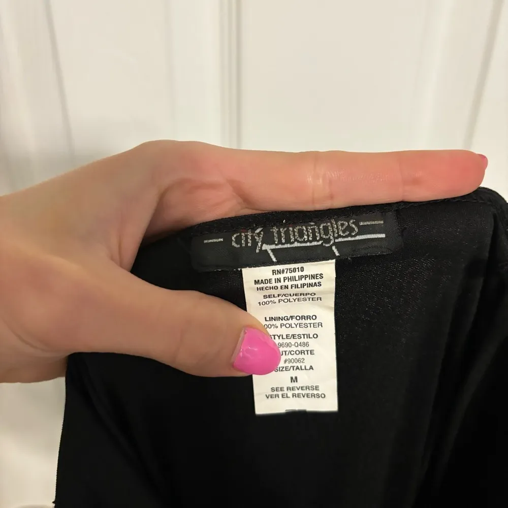 City Triangles Black Y2K Mini Dress - Image 6