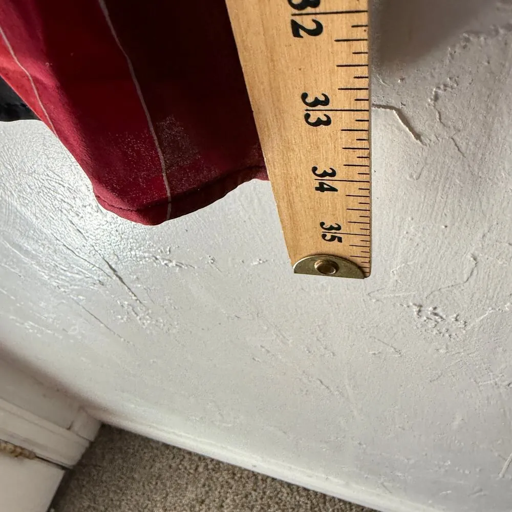 Express Y2K Colorblock Silk Blend Tunic Top 2 Deep V Empire Waist Retro Babydoll - Image 8