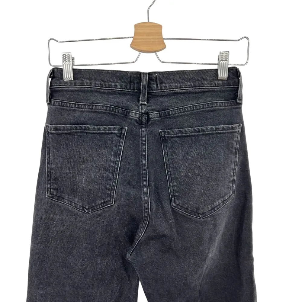 Agolde‎ Nico Jeans High Rise Slim Virtue Wash Stretch Denim Black Grey Size 26 - Image 8