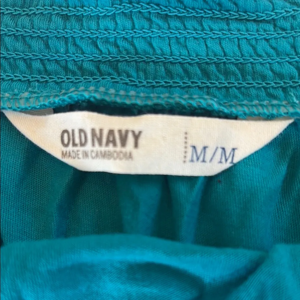 Old Navy turquoise tube top - Image 4