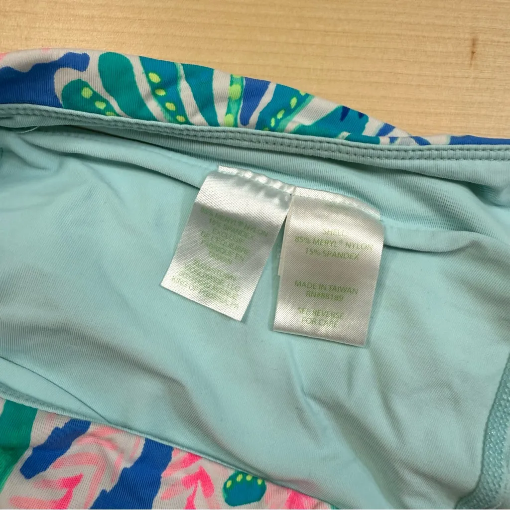 Lilly Pulitzer Luxletic UPF 50+ Emalee Ruffled Jet Stream Skort Women's Large - Image 7