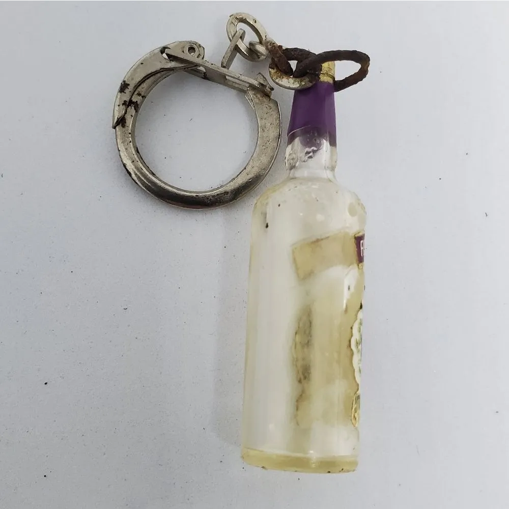 Fleischmann's Vodka Bottle Keychain Purple - Image 2