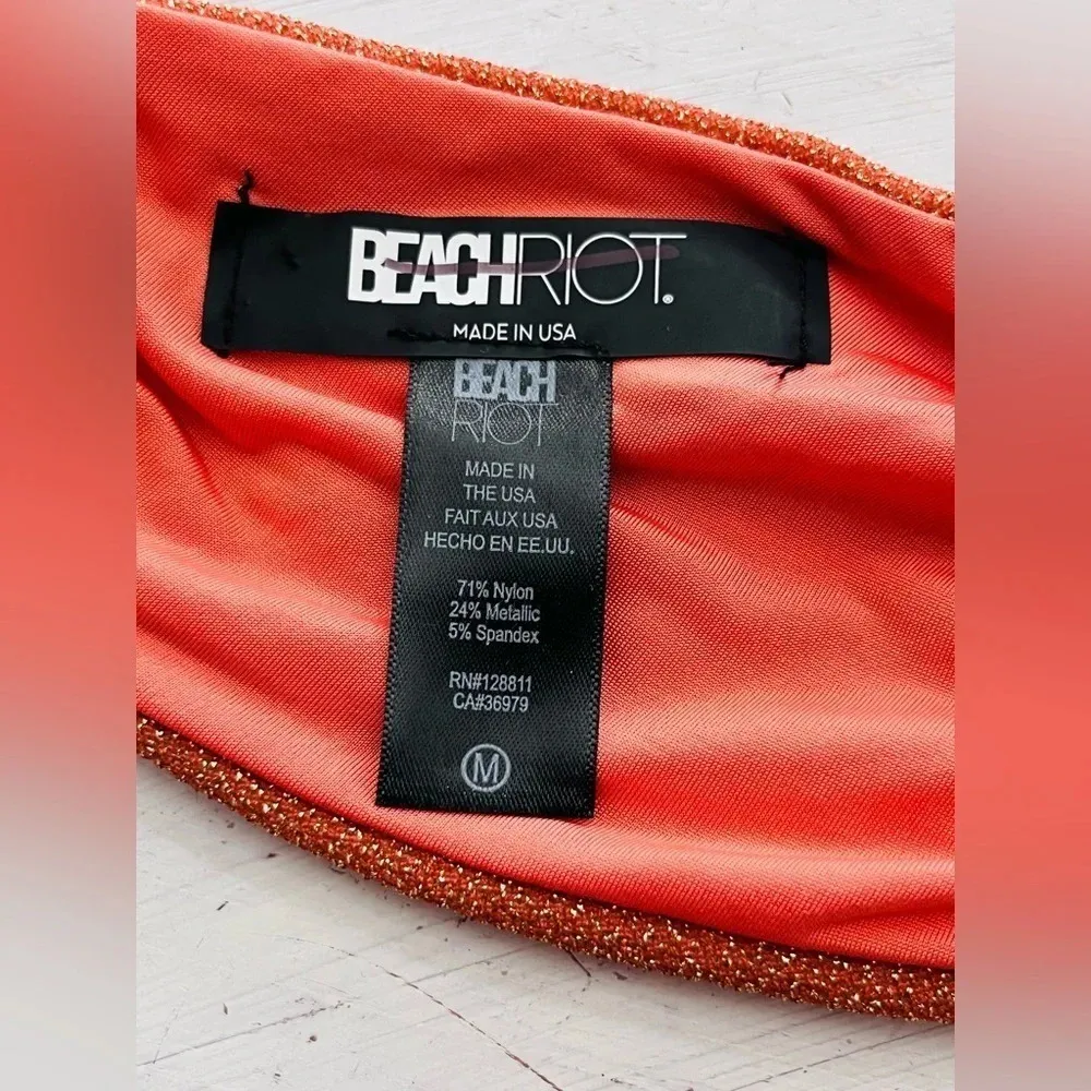 Free People Beach Riot Jessica Bikini Top Size Medium NWOT $118 - Image 6