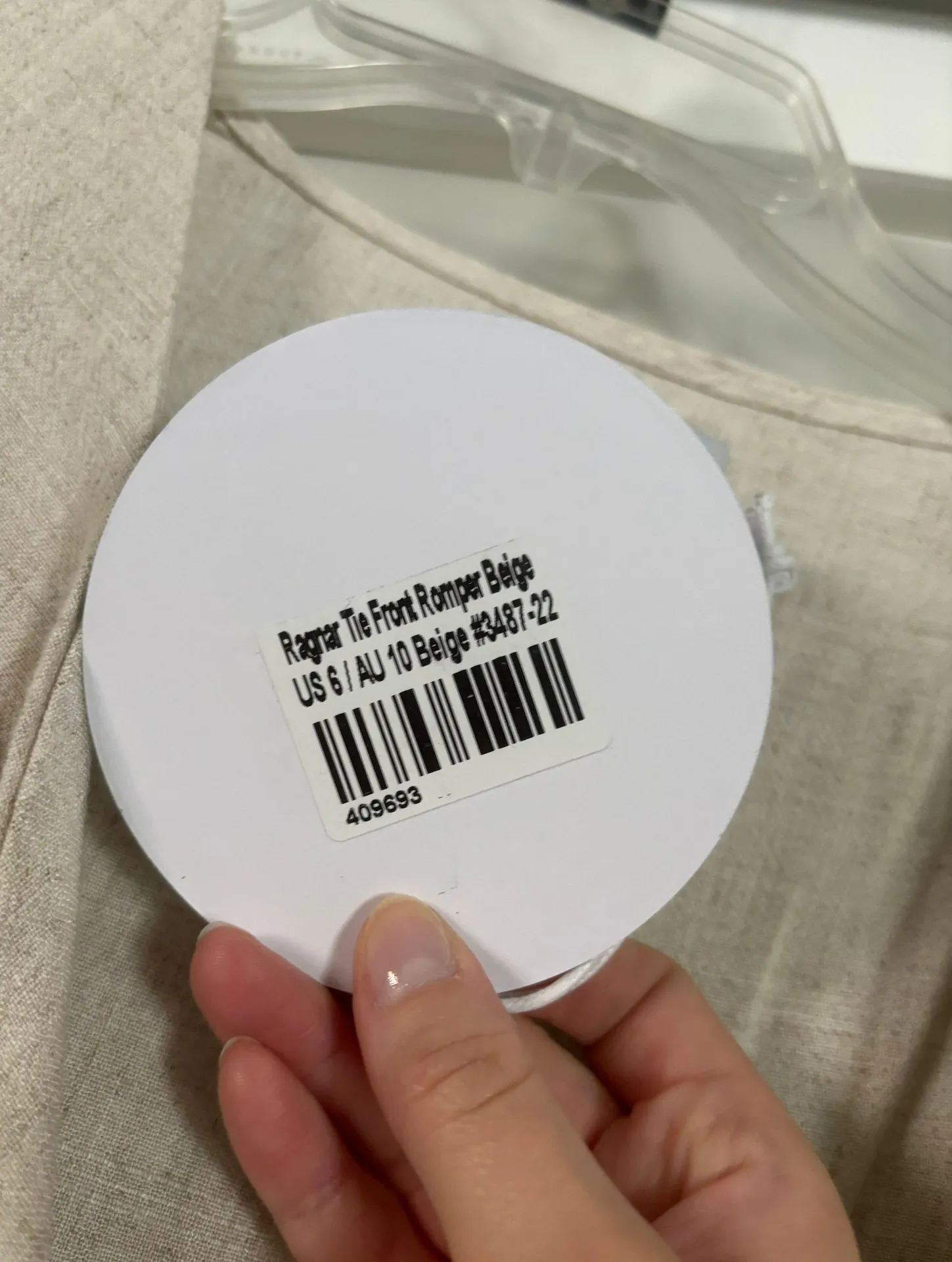 Front Tie Romper - Image 4