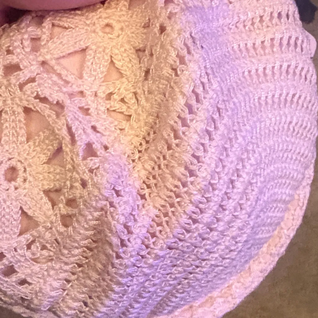 Shade and shore swim crocheted Elegant Lace Women's Bra 34D - Image 12