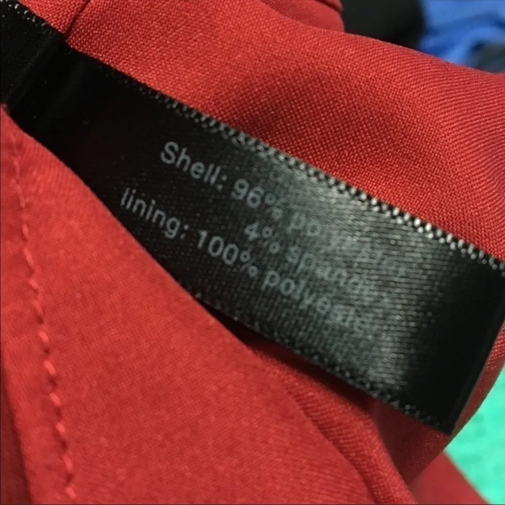 The Limited red satin cocktail party dress size 4 - Image 9