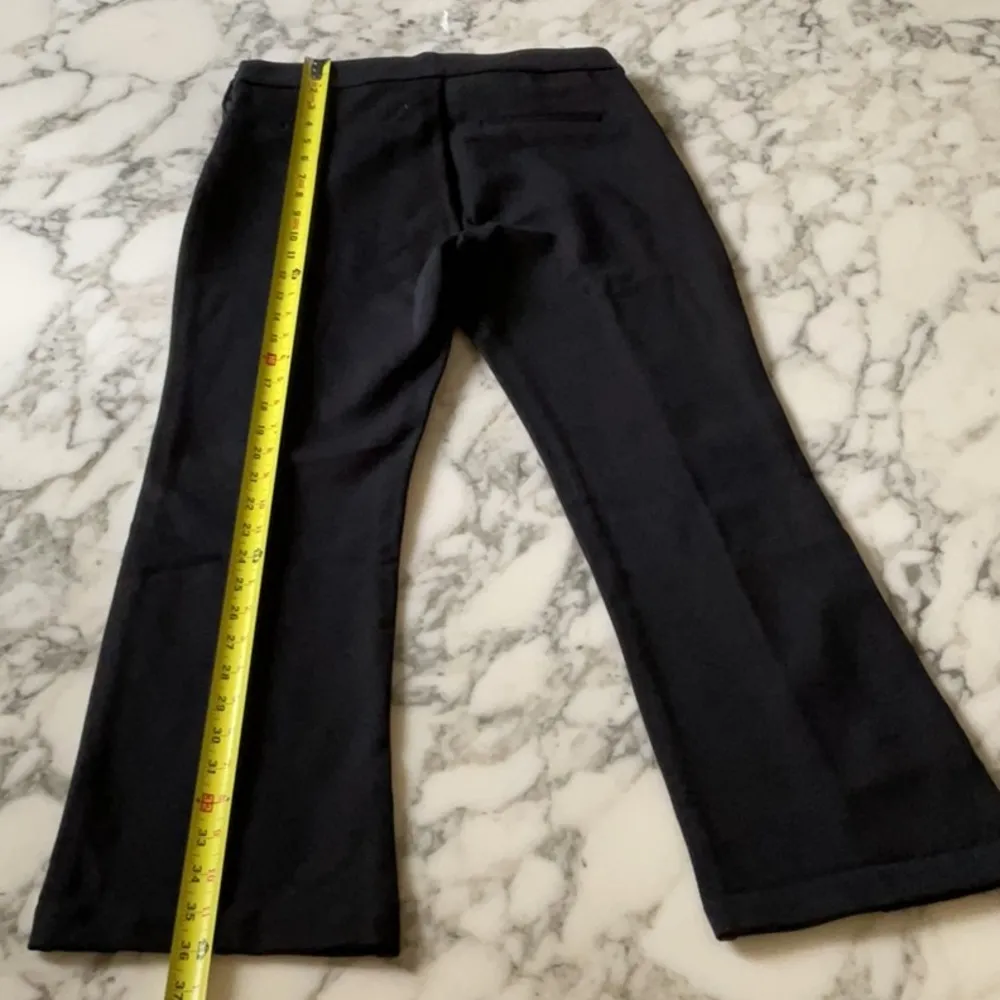 NWT J. Crew Women’s Stretch Crop Flare Ponte Pant Sz 2 rip and broken zipper - Image 11