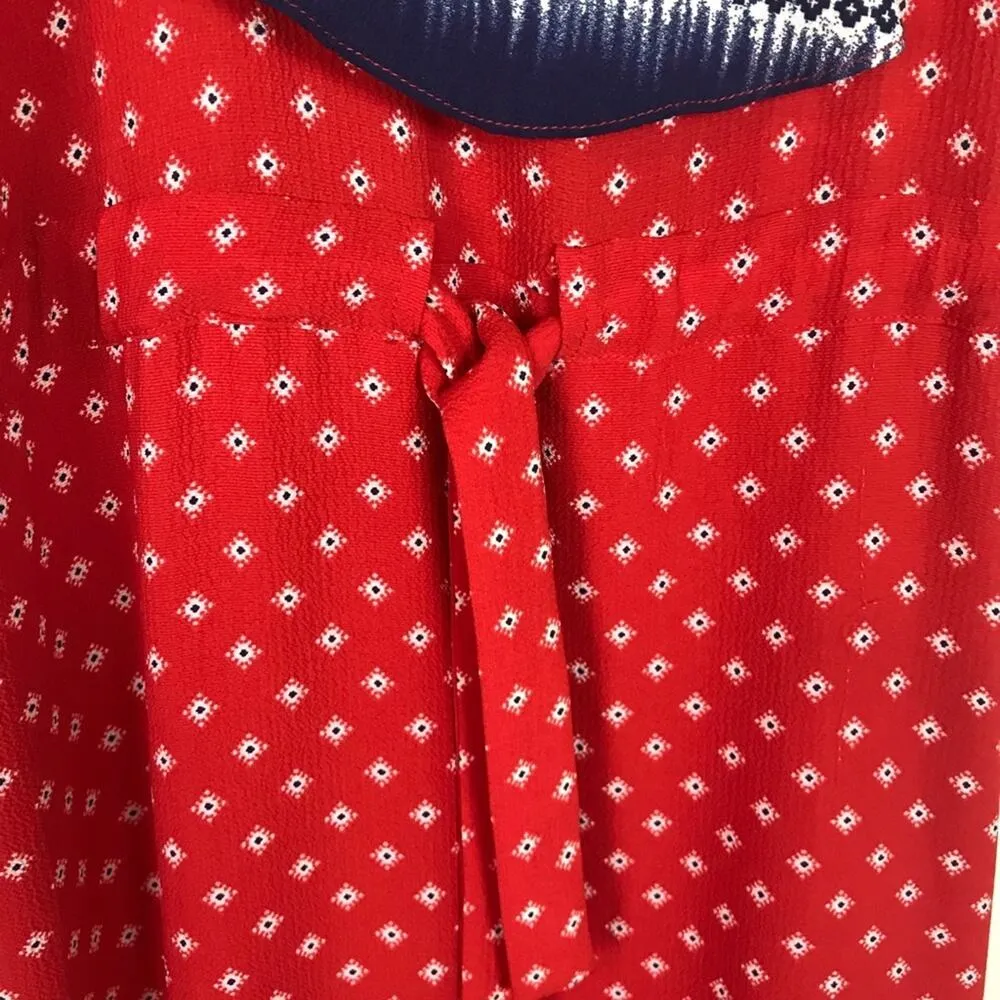 MISA Los Angeles LA Larsen Off Shoulder Bohemian Print Long Prairie Dress NWT - Image 5