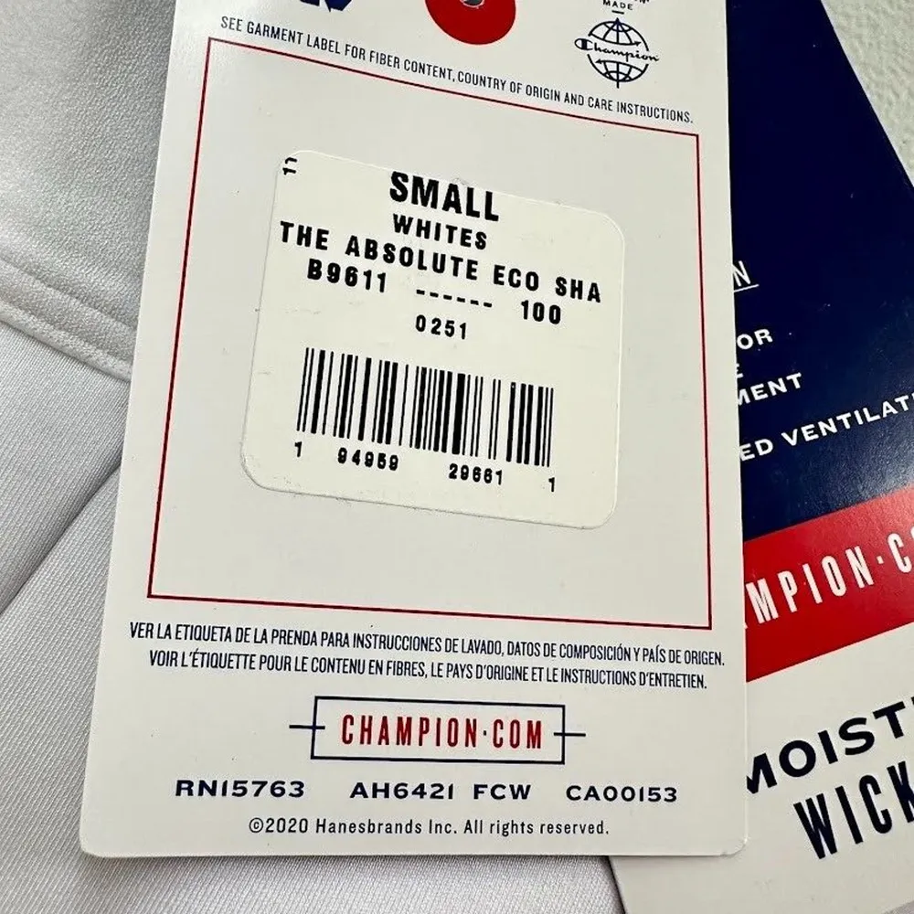 Champion Sports Bra S Absolute Eco Shape Double Dry Racerback Pullover Maximum - Image 9