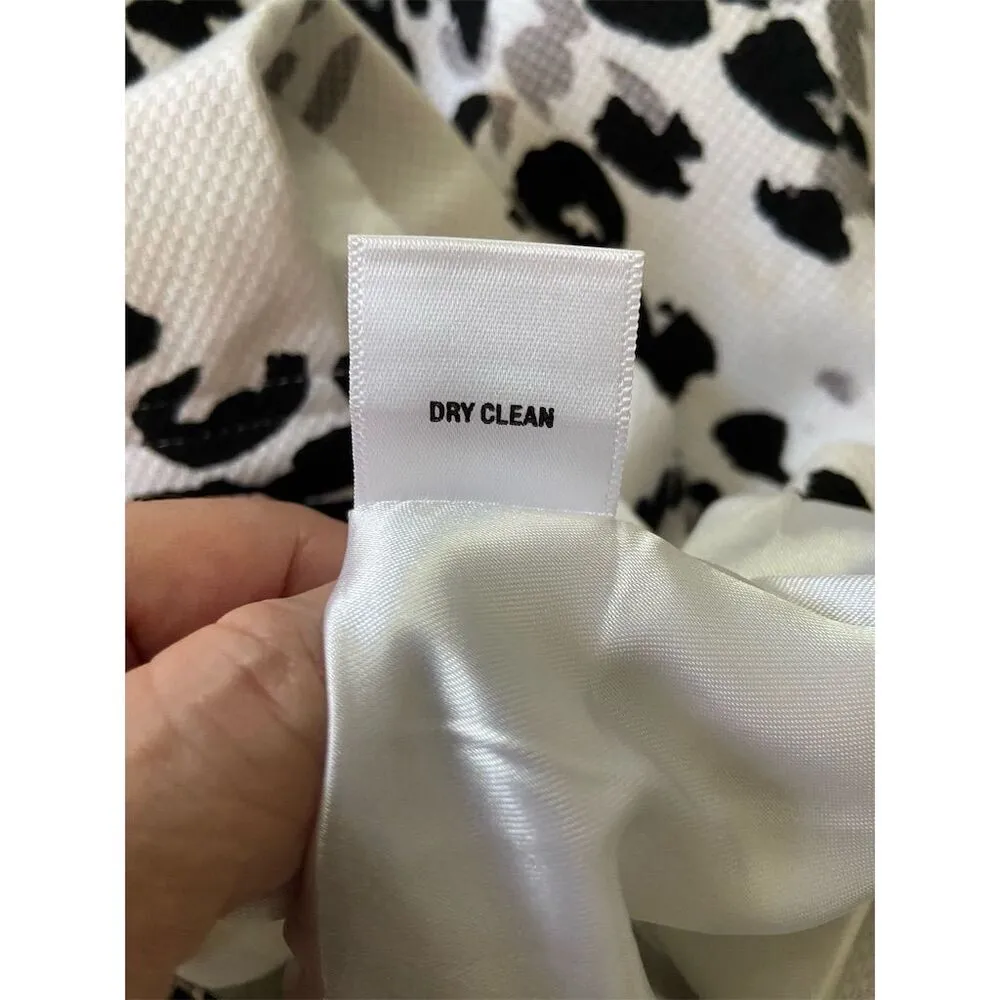 Laura Ashley Animal Print Blazer Classic Minimalist Parisian Academia Artistic - Image 5