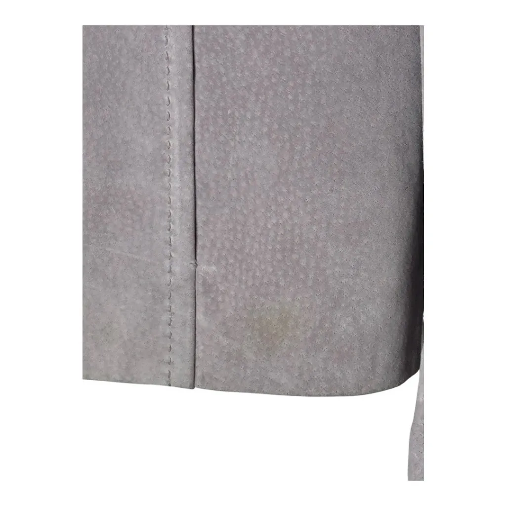 Pendleton Blazer Women Large Purple Lilac Leather Single Breasted Jacket Outdoor - Image 5