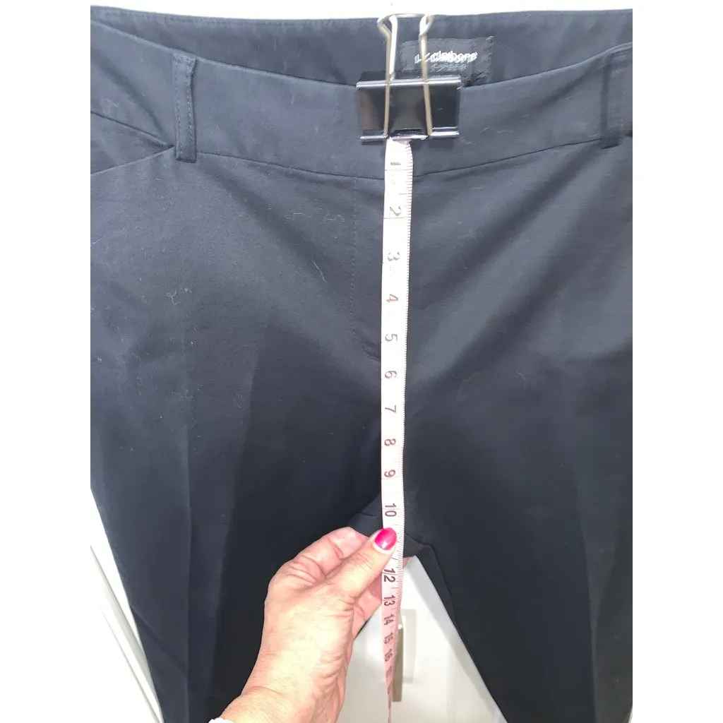 Liz Claiborne Women's Black Slim Dress‎ Pants Size 14 Workwear - Image 11