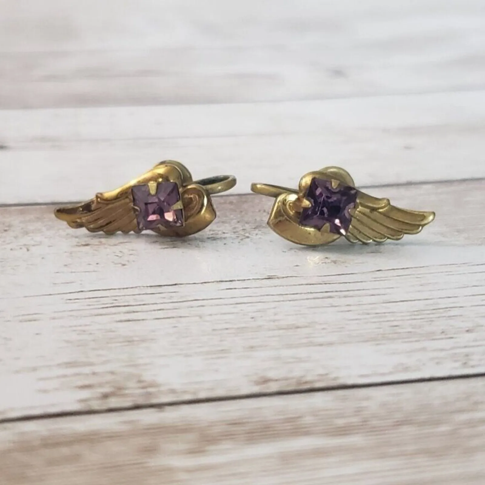 Vintage Screw On Earrings - Image 2