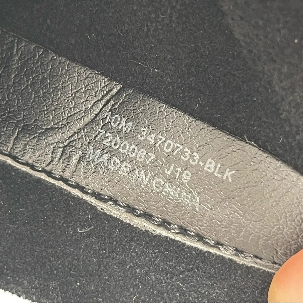 Frye and Co. Women's 10 Black Suede & Leather Rubie Zip Ankle Boots Western - Image 11