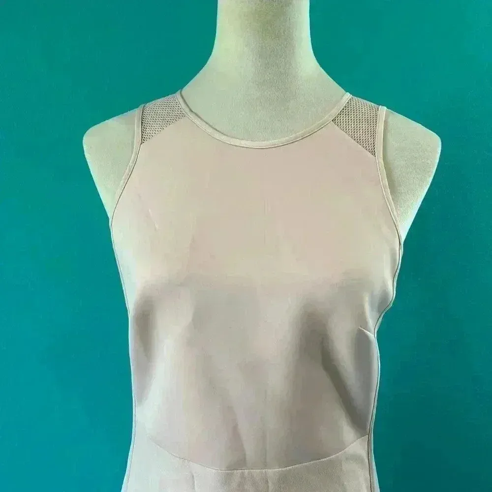 NWT Rebecca Taylor Victorian Rose Sleeveless Mod Mesh Mini Dress Size 2 - Image 3