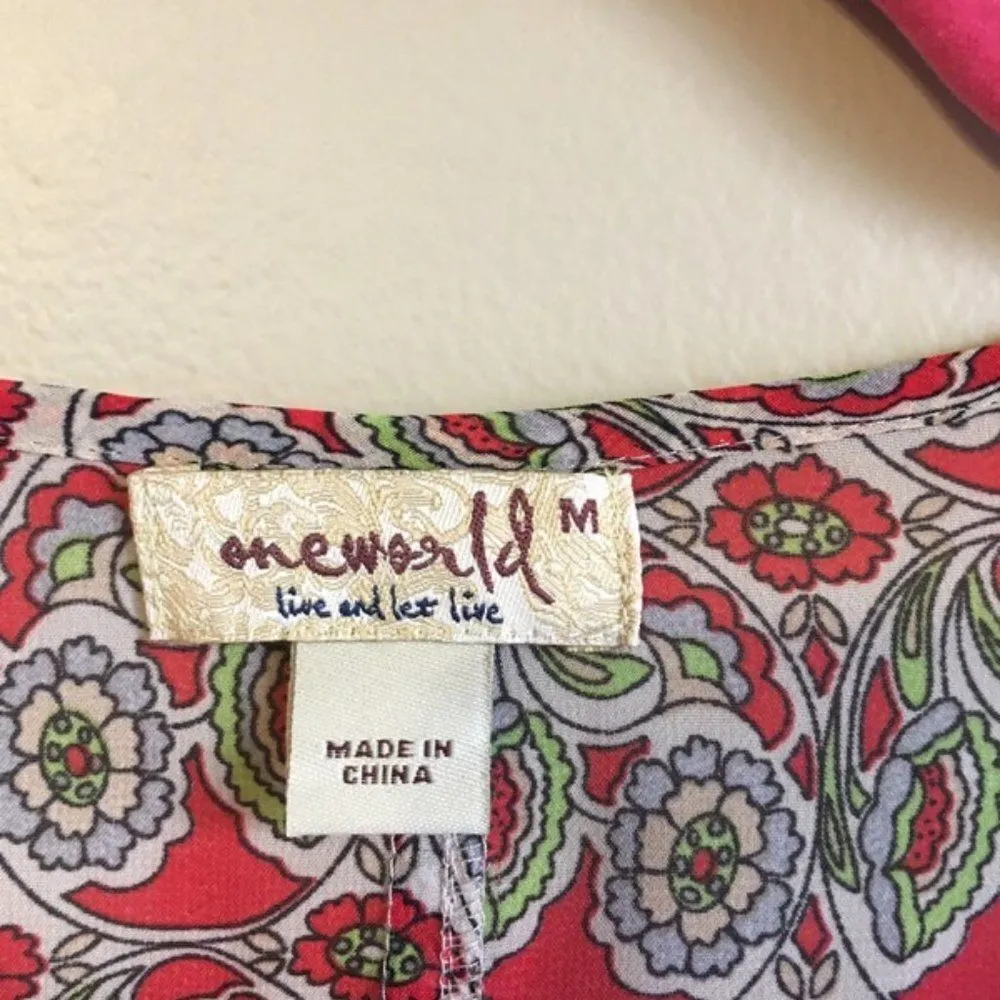 One world medium sheer cardigan - Image 3