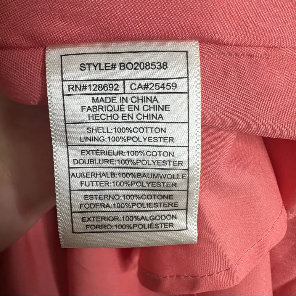 NWT Steve Madden Althea Abstract Print V Neck Sleeveless Ruffle mini Dress Small - Image 10