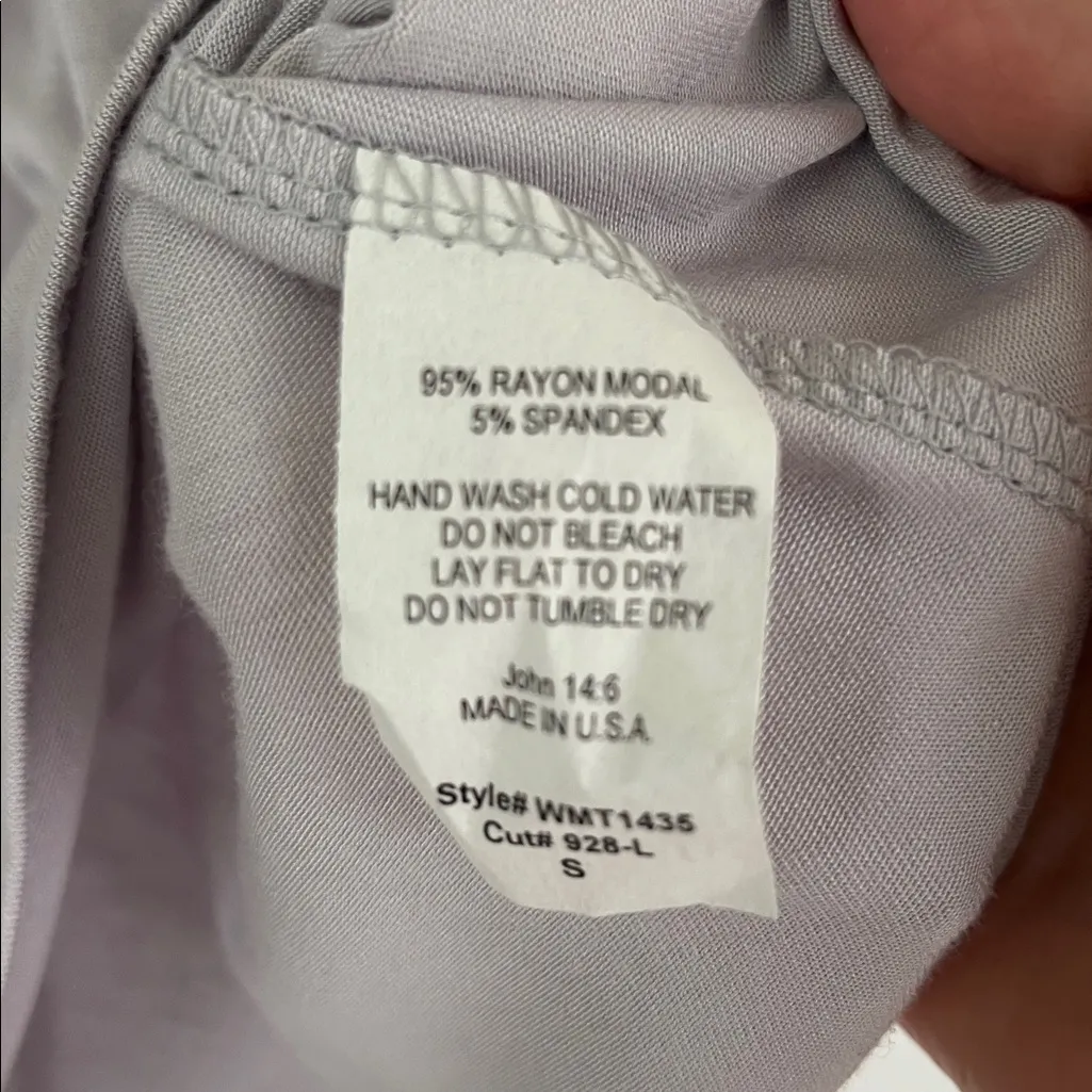 Karlie Light Purple Flowy Tank Top - Image 3