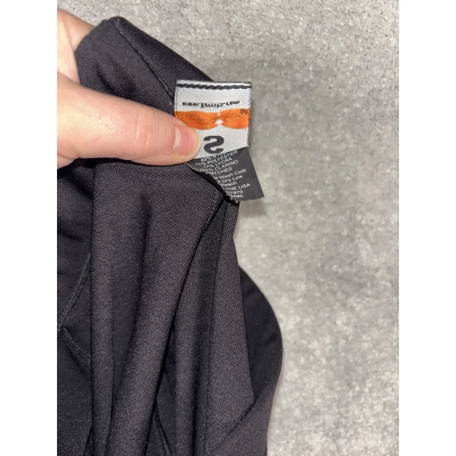 kerrits ice fil boot cut riding pants extended knee black small - Image 4