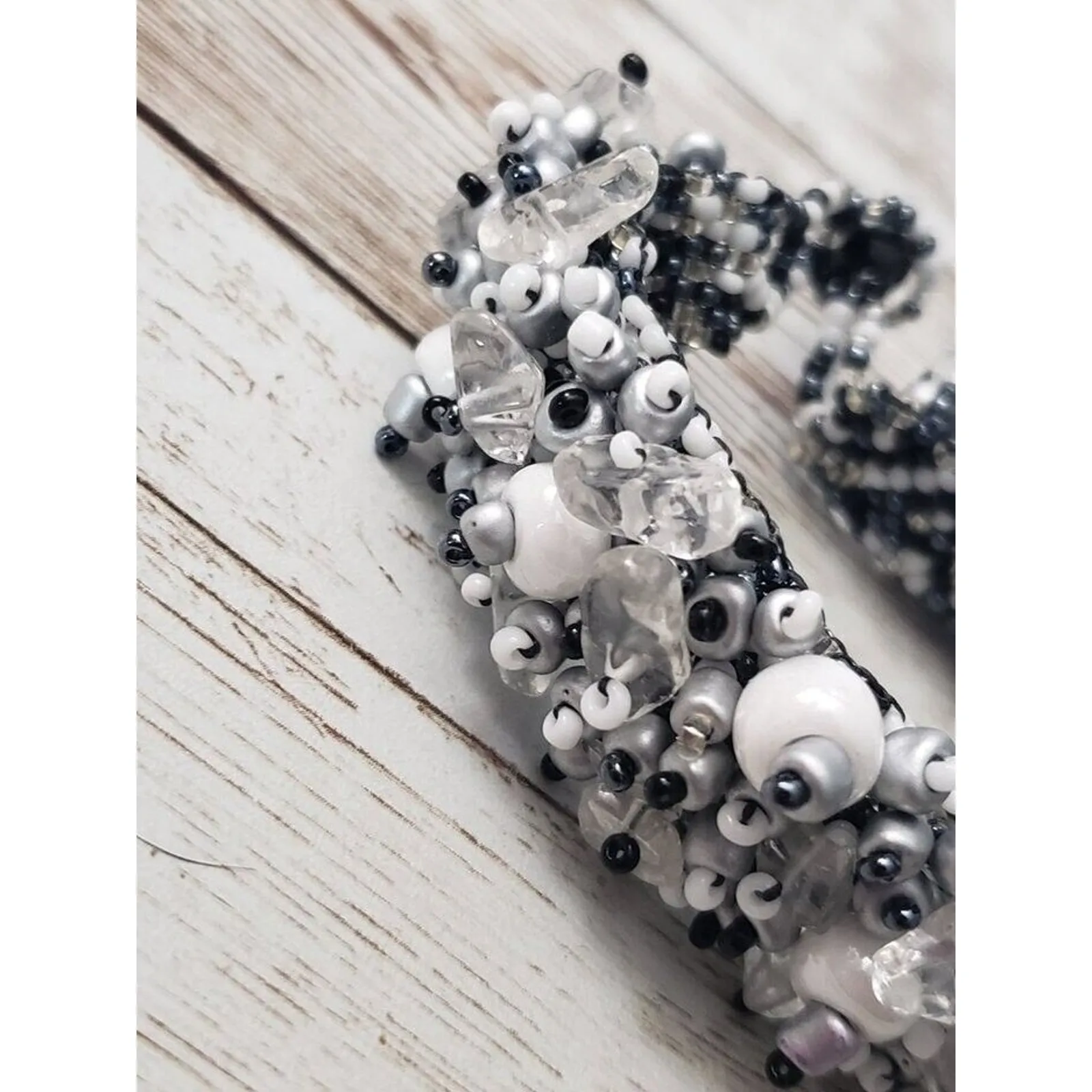 Vintage Chunky Beaded Bracelet - Image 4