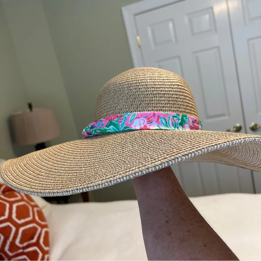 Lilly Pulitzer straw hat Journey to the Jungle - Image 16