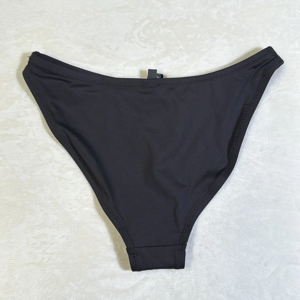 SKIMS  Mid Coverage Bikini Bottom- ONYX- Small - Image 4