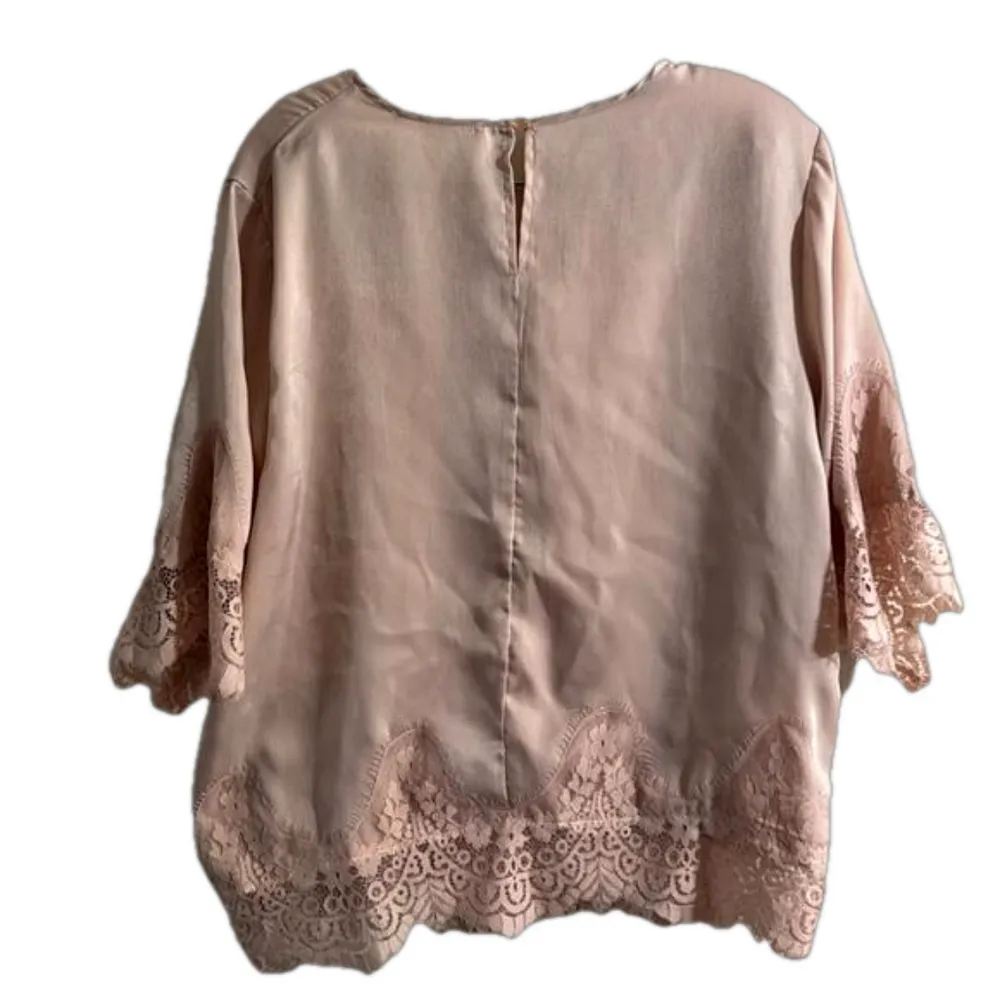 Miami Pink Blush Lace Blouse - Image 6
