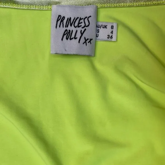 Princess Polly, halter top green‎ dress. Sz 4 - Image 5