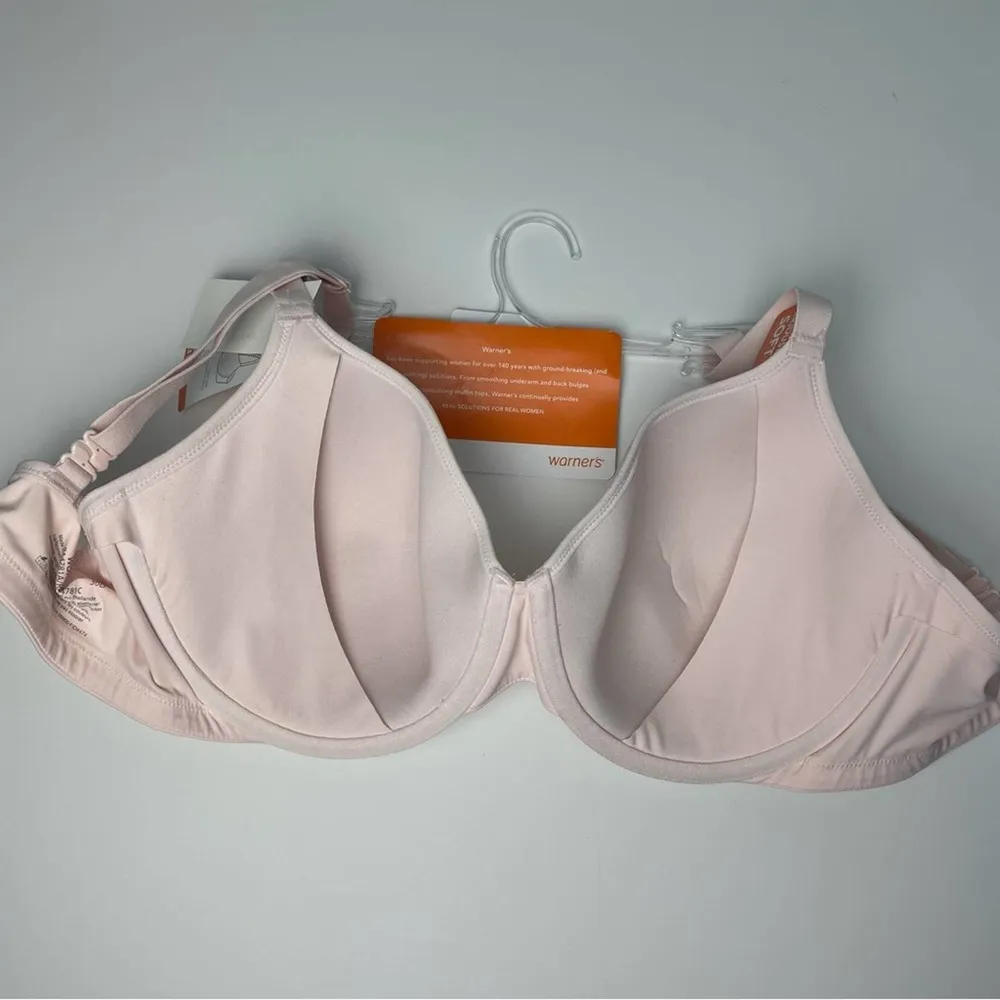 Warners Cloud 9 Lightly Lined Underwire with Lift Bra Light Pink NWT 36D Size undefined - Image 7