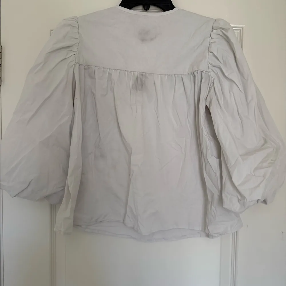 Munthe
White Cheer Blouse White Size 34 - Image 7