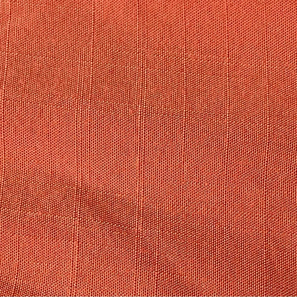 Copper Orange Babydoll Mini Dress Coquette Smocked Waist Long Sleeve S Boho - Image 8