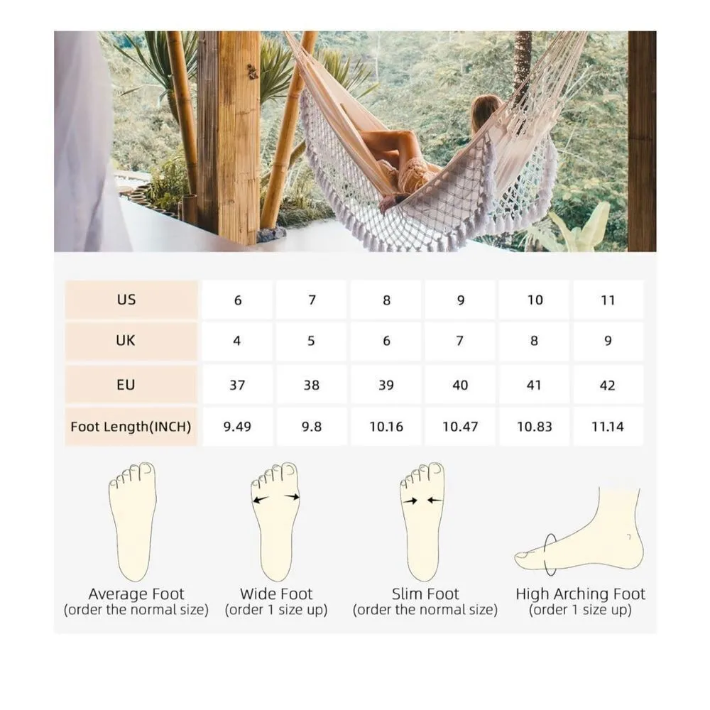 NEW Braided Sandals Square Open Toe Slide Shoe 11 Tan - Image 7