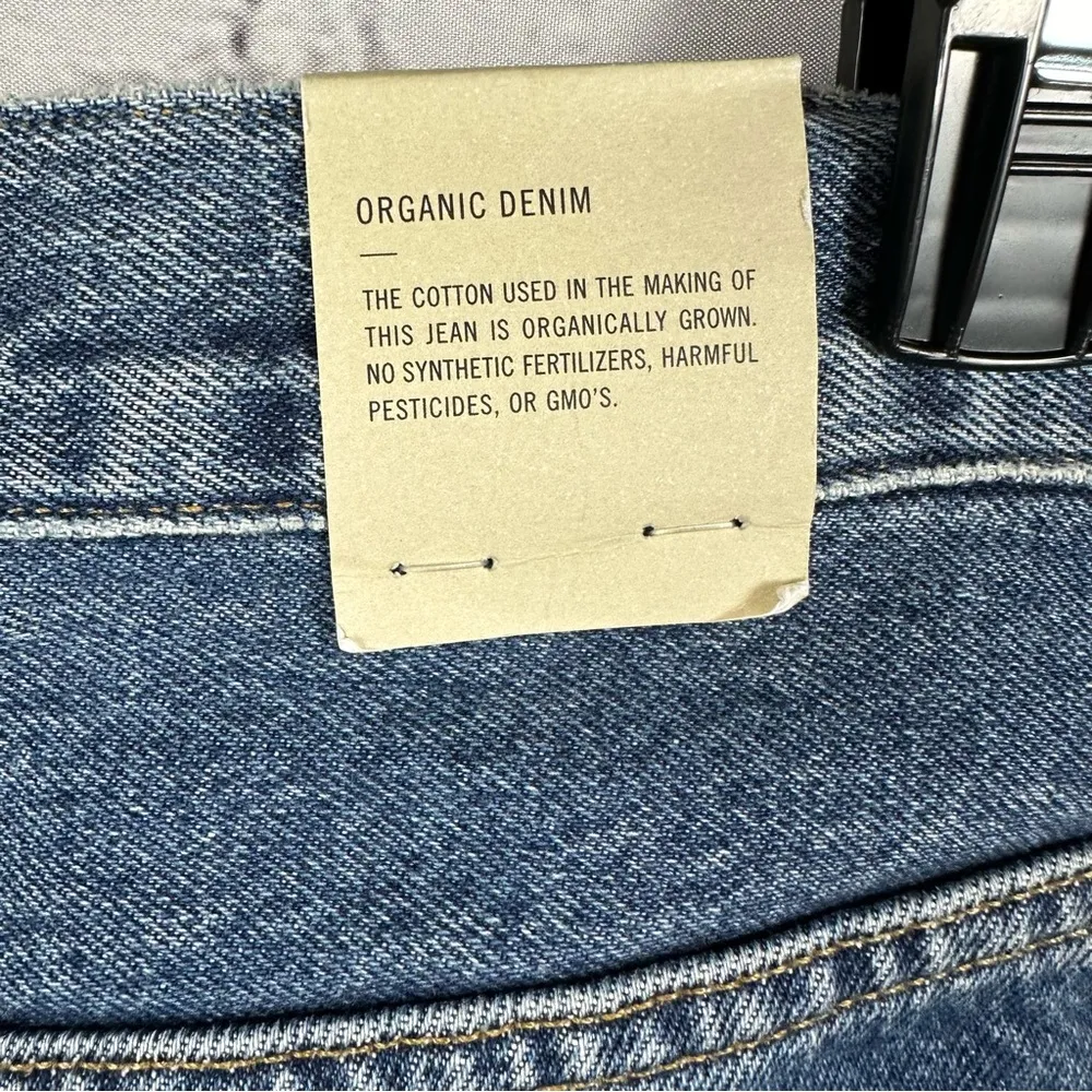 Cooper Cargo Utilitarian Denim Jeans High Rise Regulation Wash 28 NWT - Image 11