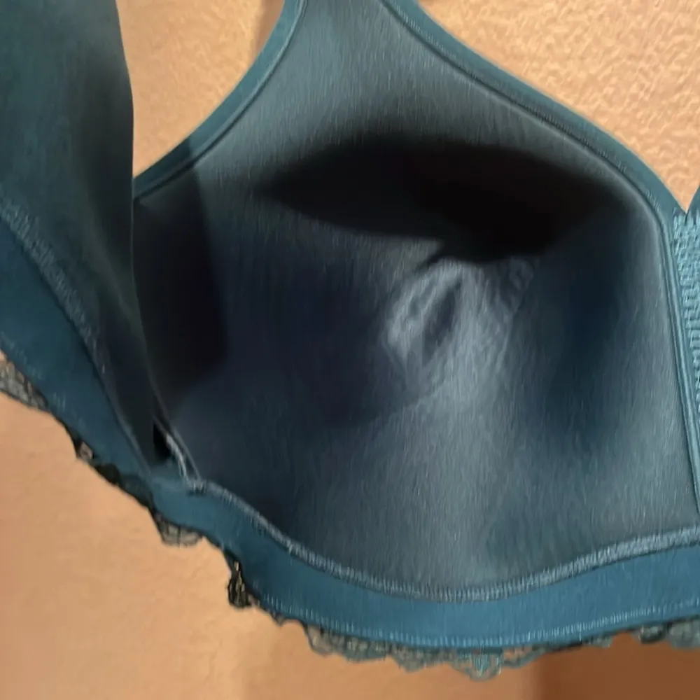 Cacique Lane Bryant Women's Teal Bra Size 46F or 46DDD - Image 8