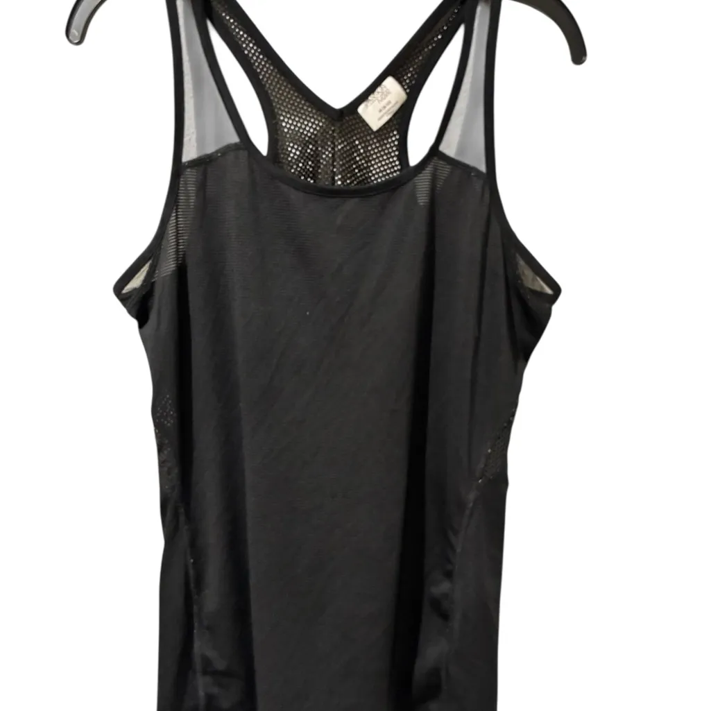 Danskin Women's Black Mesh Tank Top Size Medium - Image 10