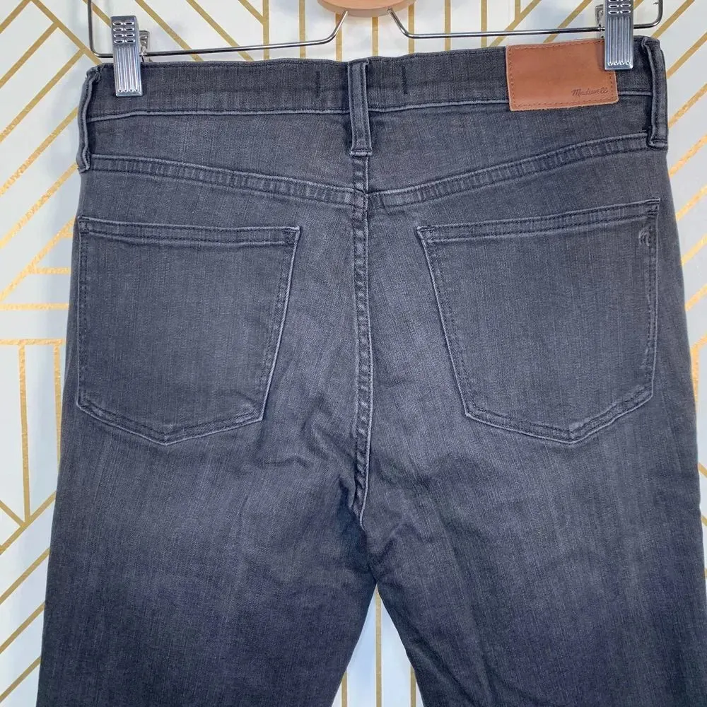 Madewell 9" Mid-Rise Skinny Jeans in Black‎ Sea - Image 10