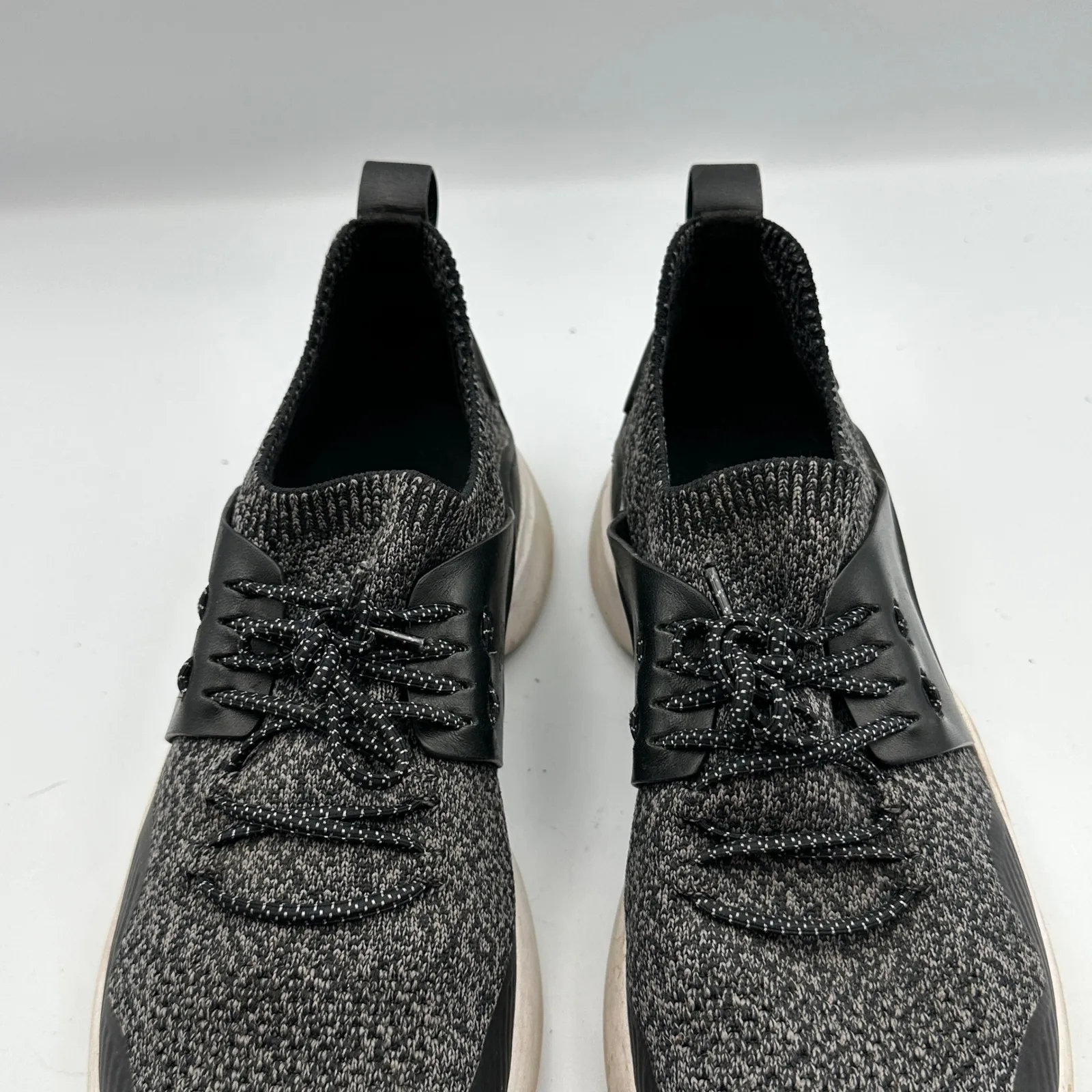 Cole Haan ZERØGRAND Knit‎ Running Sneakers Black Gray Women's Size 8.5 - Image 3