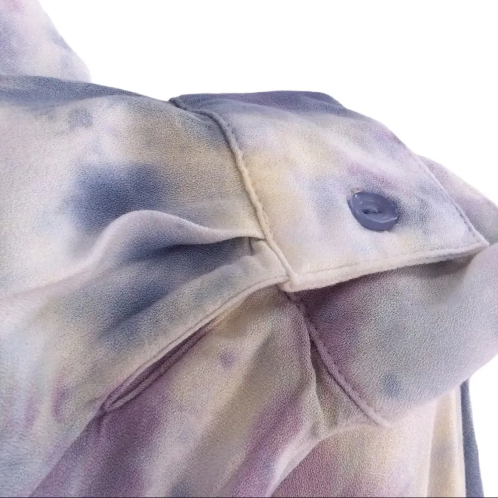 Young fabulous& broke Jayden Tie Dye Surplice Top - Image 4